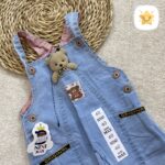 بیلر جین نوزادی کوتاه عروسک خرس دار برند NINI MAX 2 - نی نی استار