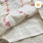 تاپ لینن دخترانه فوق العاده خنک و درجه یک مناسب 1 تا 10 سال 2 - نی نی استار