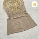 تاپ لینن دخترانه فوق العاده خنک و درجه یک مناسب 1 تا 10 سال نسکافه ای - نی نی استار