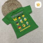 ست 2 تکه تیشرت شلوارک پسرانه جین برند VENIZصورتک مناسب 2 تا 6 سال 2 - نی نی استار