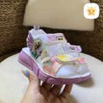 صندل دخترانه فانتزی مدل السا سایز 22 تا 35 (بنفش و صورتی) 6 - نی نی استار