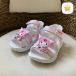 صندل دخترانه فانتزی مدل کرومی سایز 26 تا 30 صورتی - نی نی استار