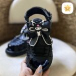 صندل دخترانه کرومی چرمی بند دار سایز 30 تا 35 3 - نی نی استار