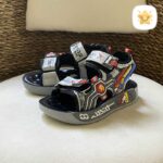 صندل پسرانه فانتزی مدل رباتی سایز 22 تا 36 طوسی - نی نی استار