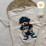 تیشرت شلوارک پسرانه جنس پنبه تدی برند ستاره 2تا 6 سال - نی نی استار