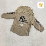 ست 3 تکه پیراهن و تیشرت و شلوار پسرانه کتان 4 - نی نی استار