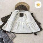 پالتو دخترانه کلاهدار و پشمی سایز کوچک 4 - نی نی استار