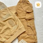 بلوز شلوار پسرانه کتان کارگو جنس فوق العاده عالی مناسب 2 تا 10 سال 2 - نی نی استار
